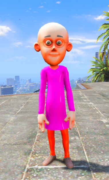 Pink Patlu (Addon Ped)