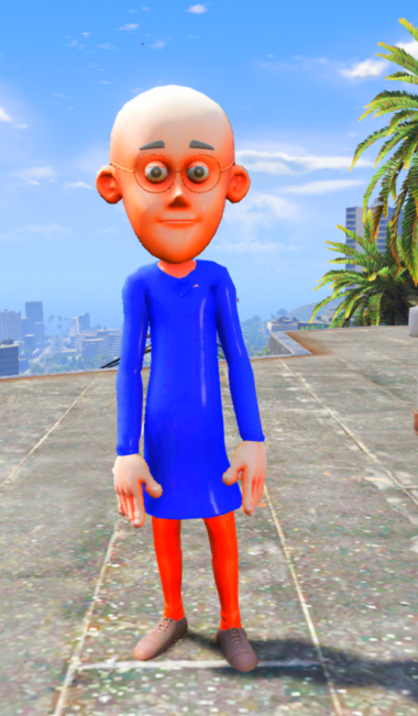 Blue Patlu (Addon Ped)