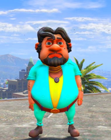 Sky Blue Don (Addon Ped)