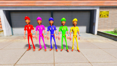 Gta 5 Mods Colourfull Chingum 5 Ped Combo Pack