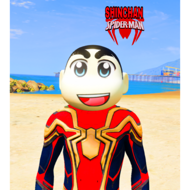 GTA 5 Mods Shinchan Spiderman
