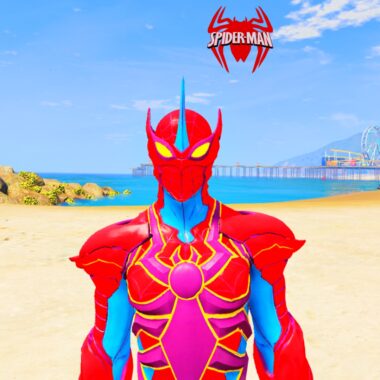 GTA 5 Mods Spiderman Arachnid Rider Suit